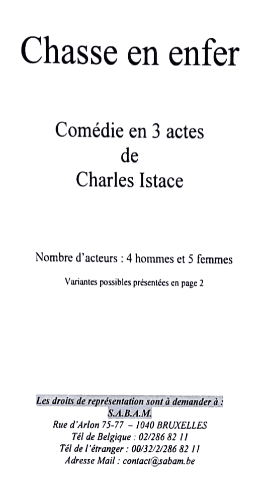 Chasse en Enfer